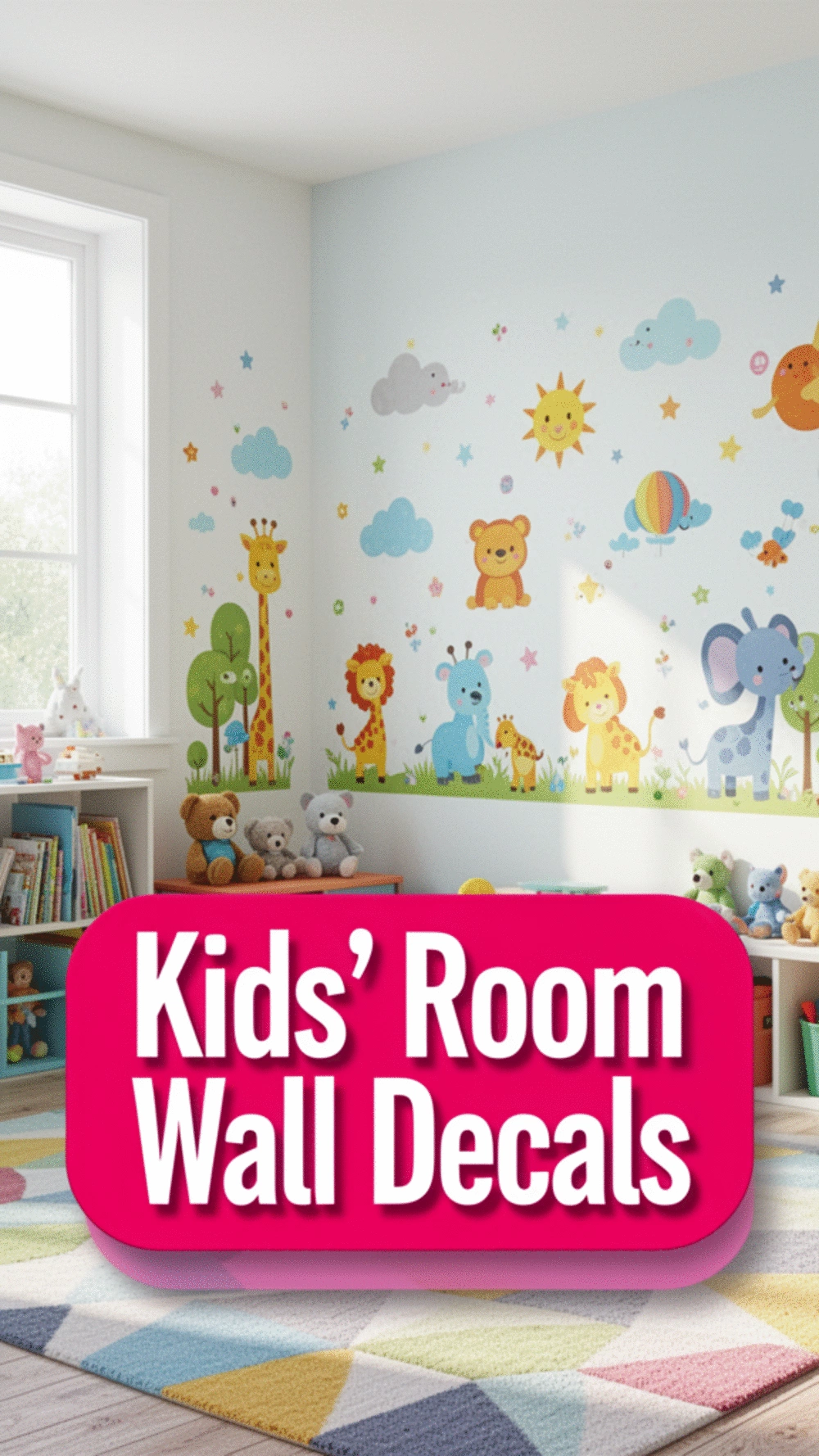 Fun and Engaging Wall Decals for Kids' Rooms to Spark Imagination