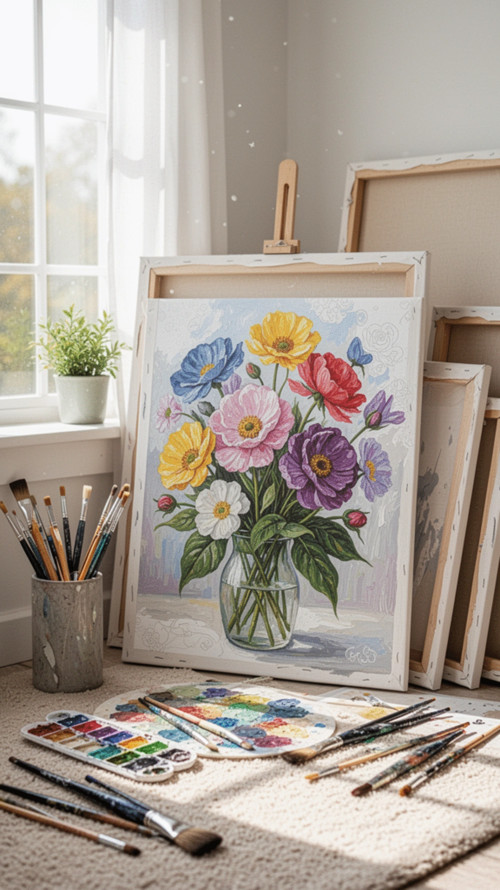 DIY Art Projects for Personal Touch: Easy Ideas to Brighten Your Living Room