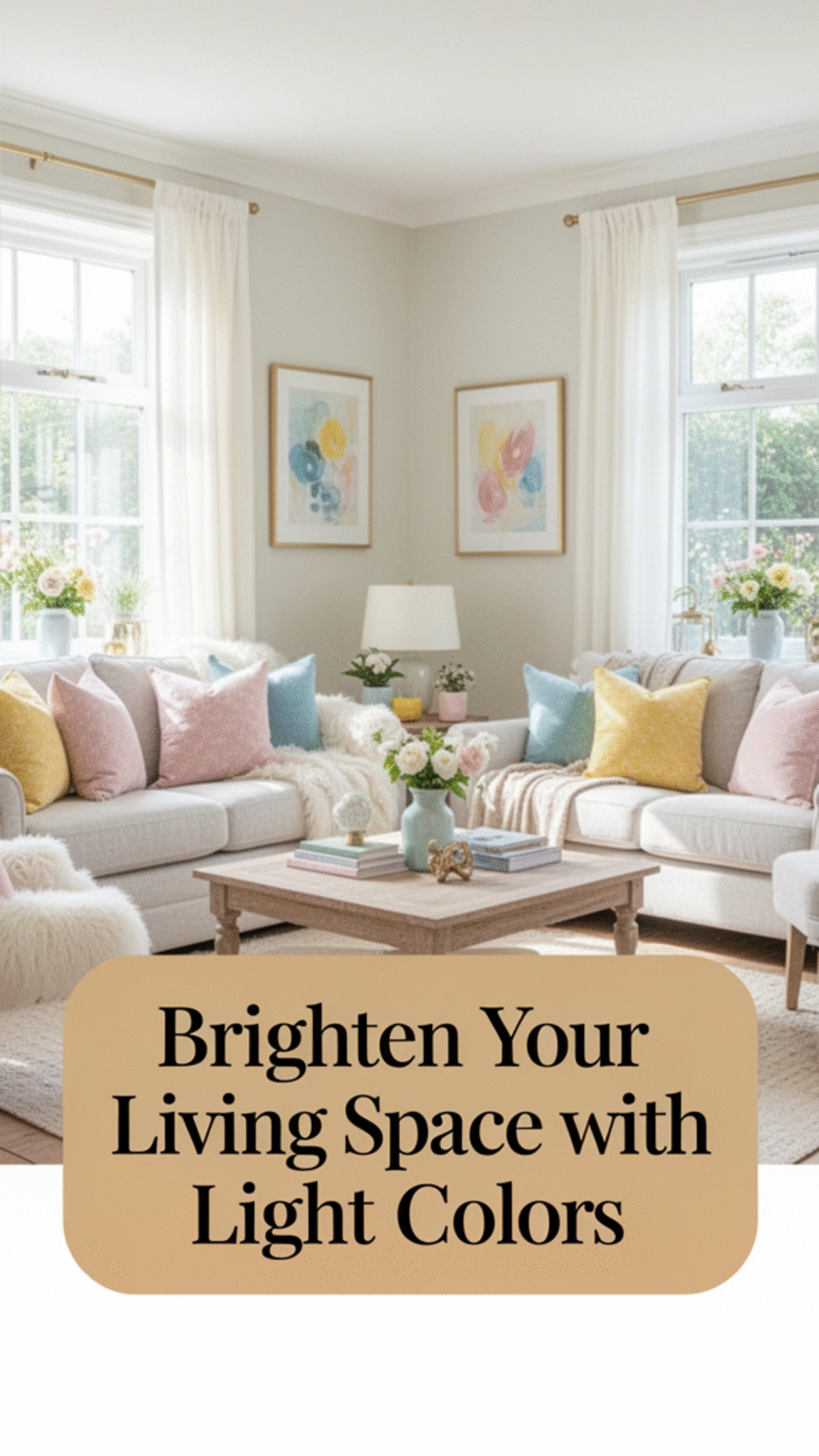 Brighten Your Space with Light Color Decor for a Spacious Feel