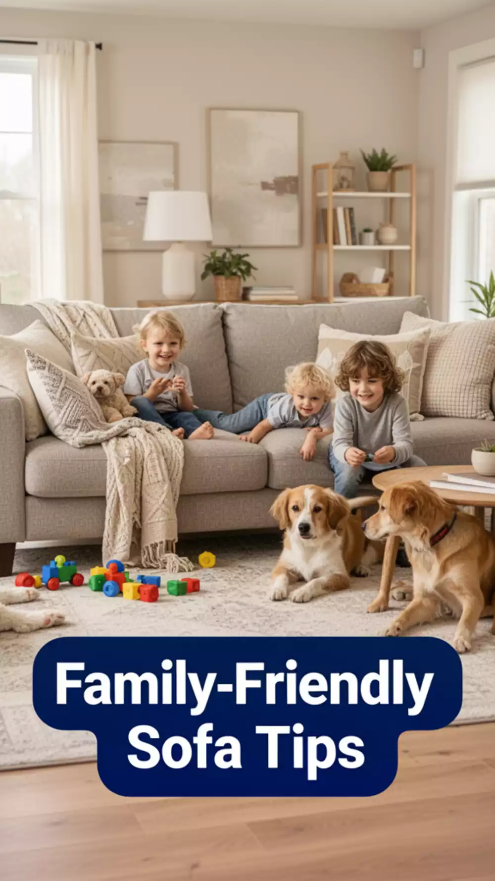 Durable Fabrics for Family-Friendly Living: 3 Tips for Choosing Your Sofa