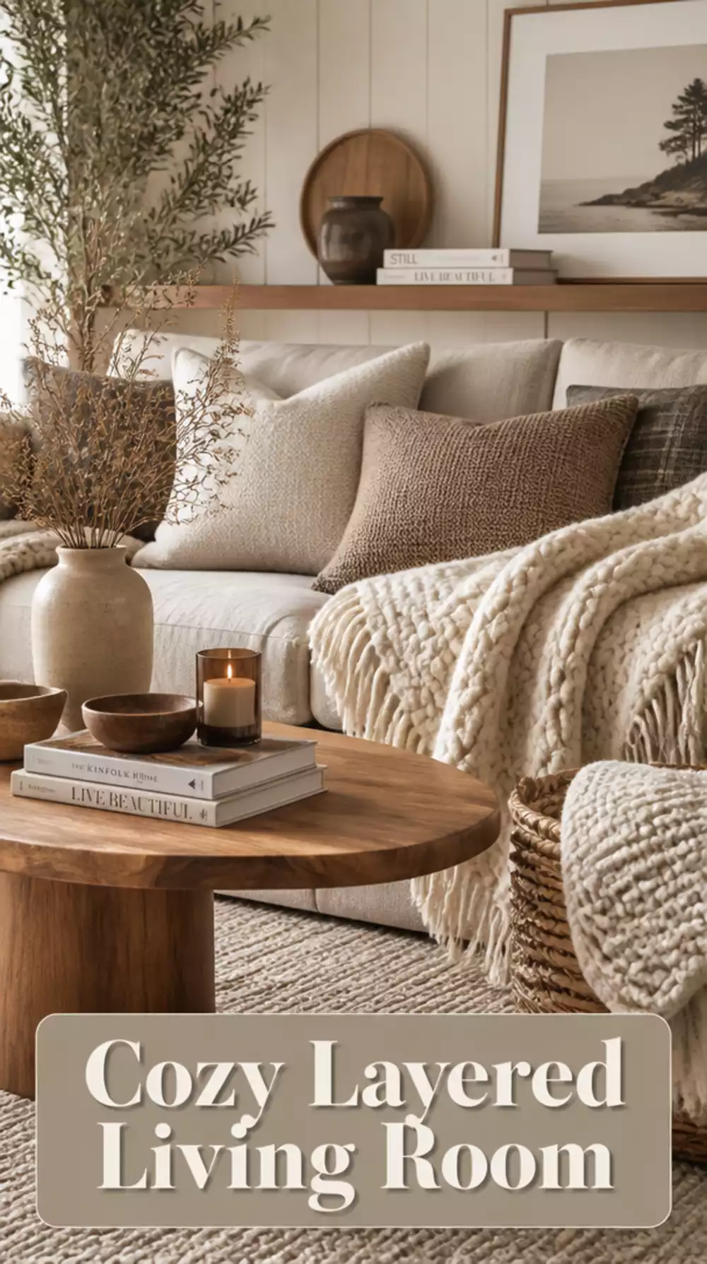The Layered Wool and Wood Trick Scandinavian Stylists Use in Living Rooms