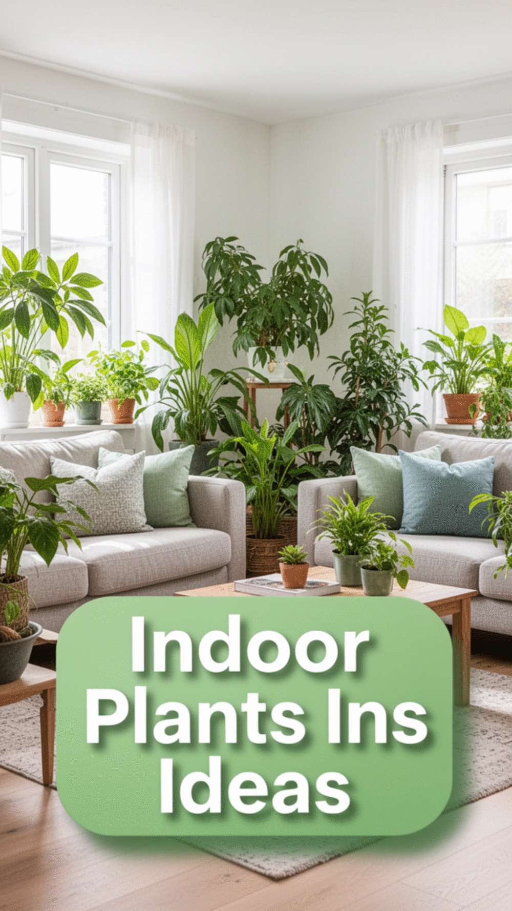 Indoor Plants Ideas: Easy Ways to Freshen Your Living Room