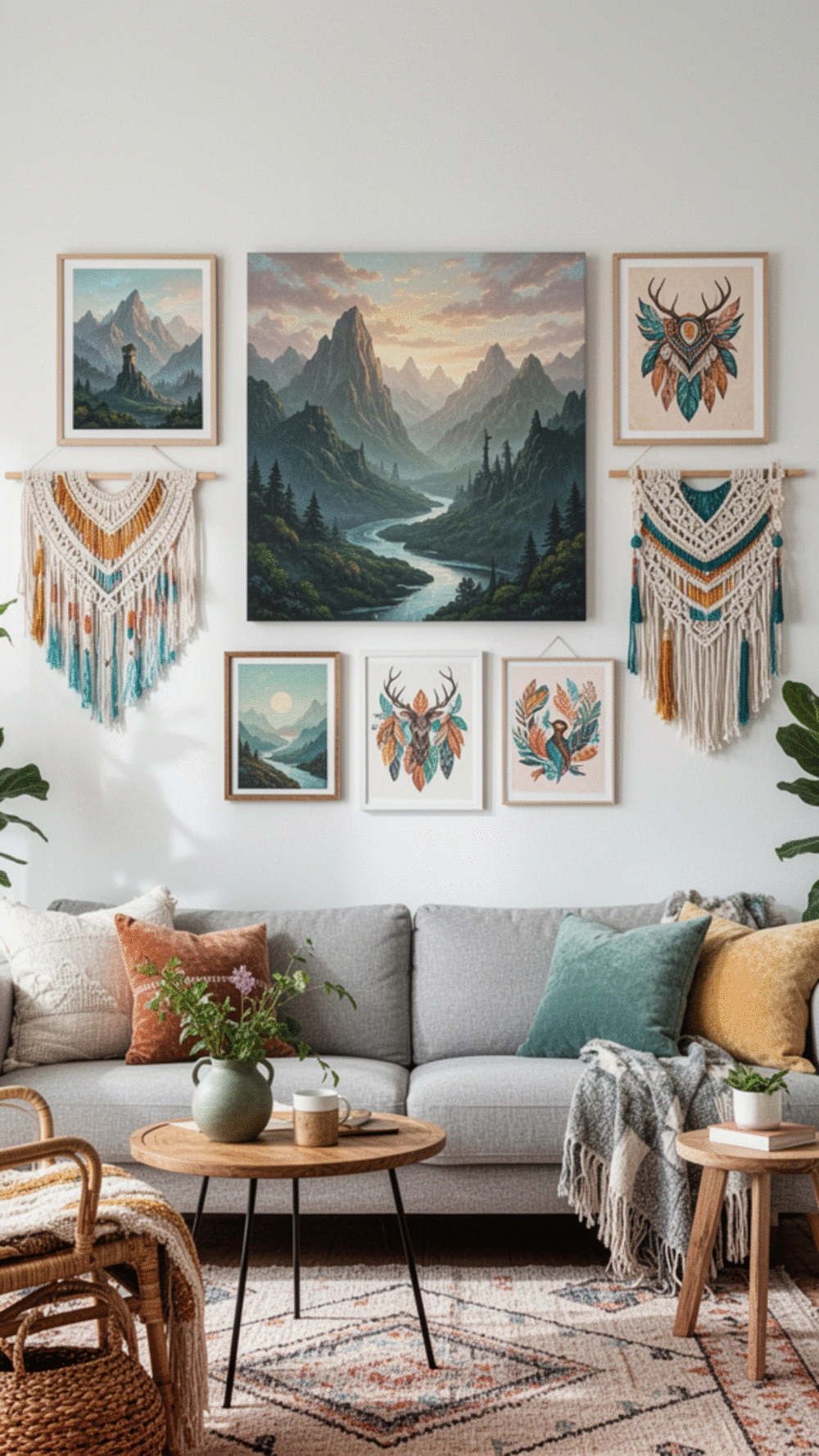 7 Budget-Friendly Options for Stunning Accent Walls in Your Living Room