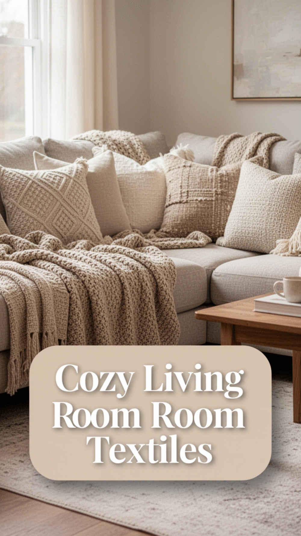 Transform Your Living Room with Cozy Textiles for Comfort