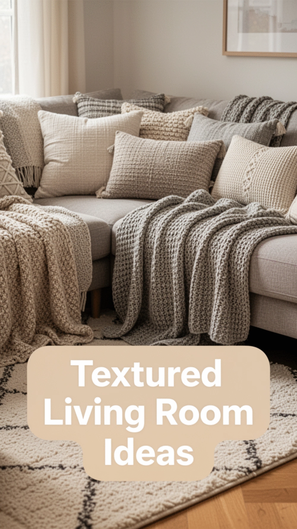 Layer Textures for Visual Interest in Your Living Room