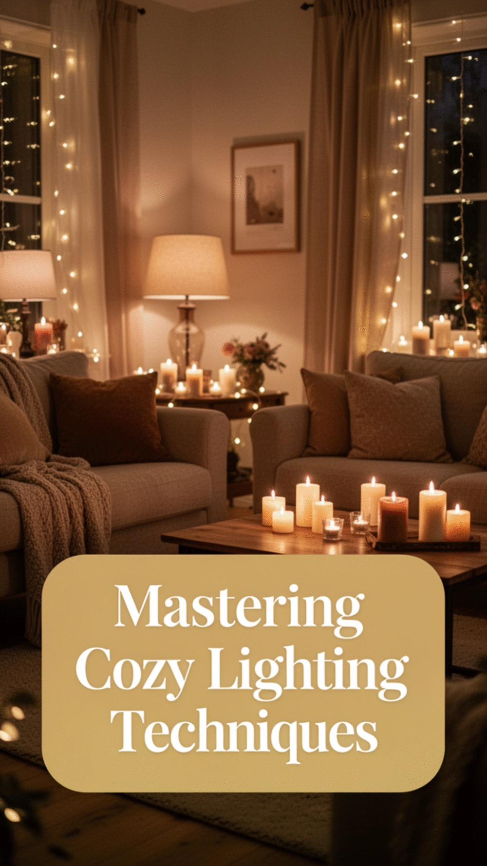 Transform Your Living Room with Cozy Lighting Techniques for Ultimate Comfort
