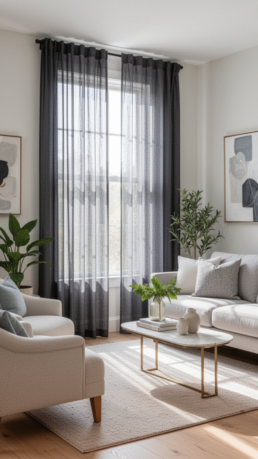 Stylish Sheer Curtains: 3 Tips to Brighten Your Living Room