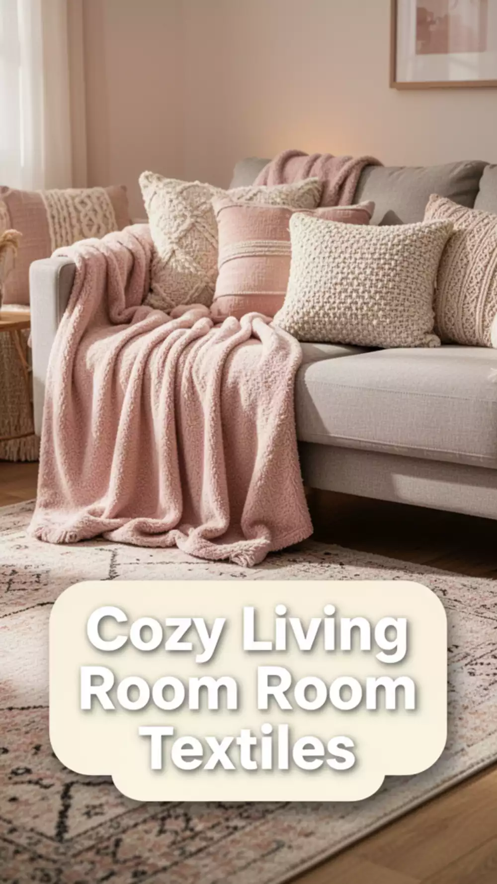 Textiles and Layering: Create a Cozy Living Room with Soft Textiles