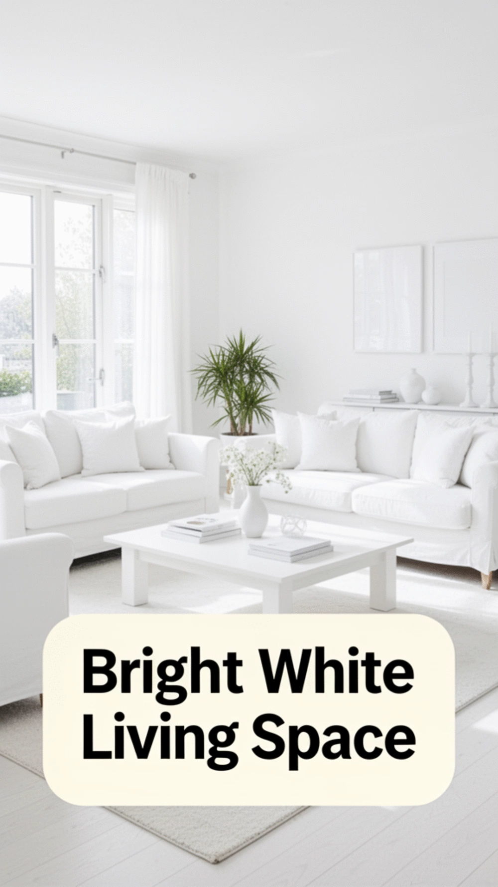 Transform your living space with refreshing white decor ideas for a brighter look