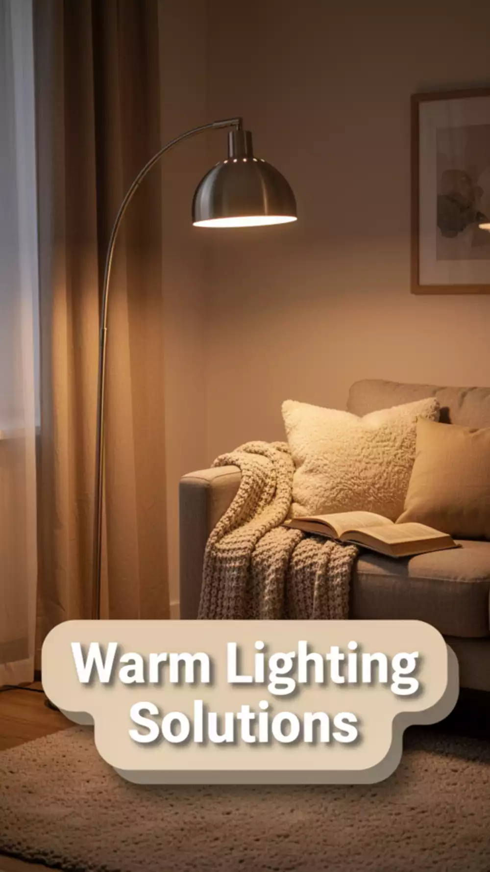 Warm Lighting Solutions: Create a Cozy Living Room Ambiance