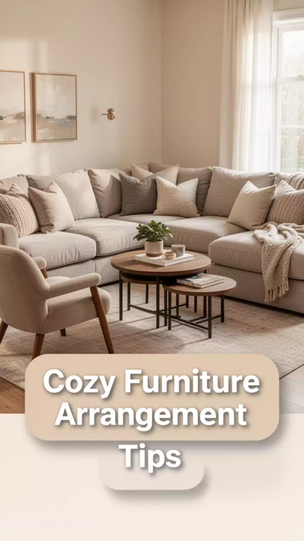 Cozy Living Room: Easy Layered Furniture Arrangement Ideas for Intimacy