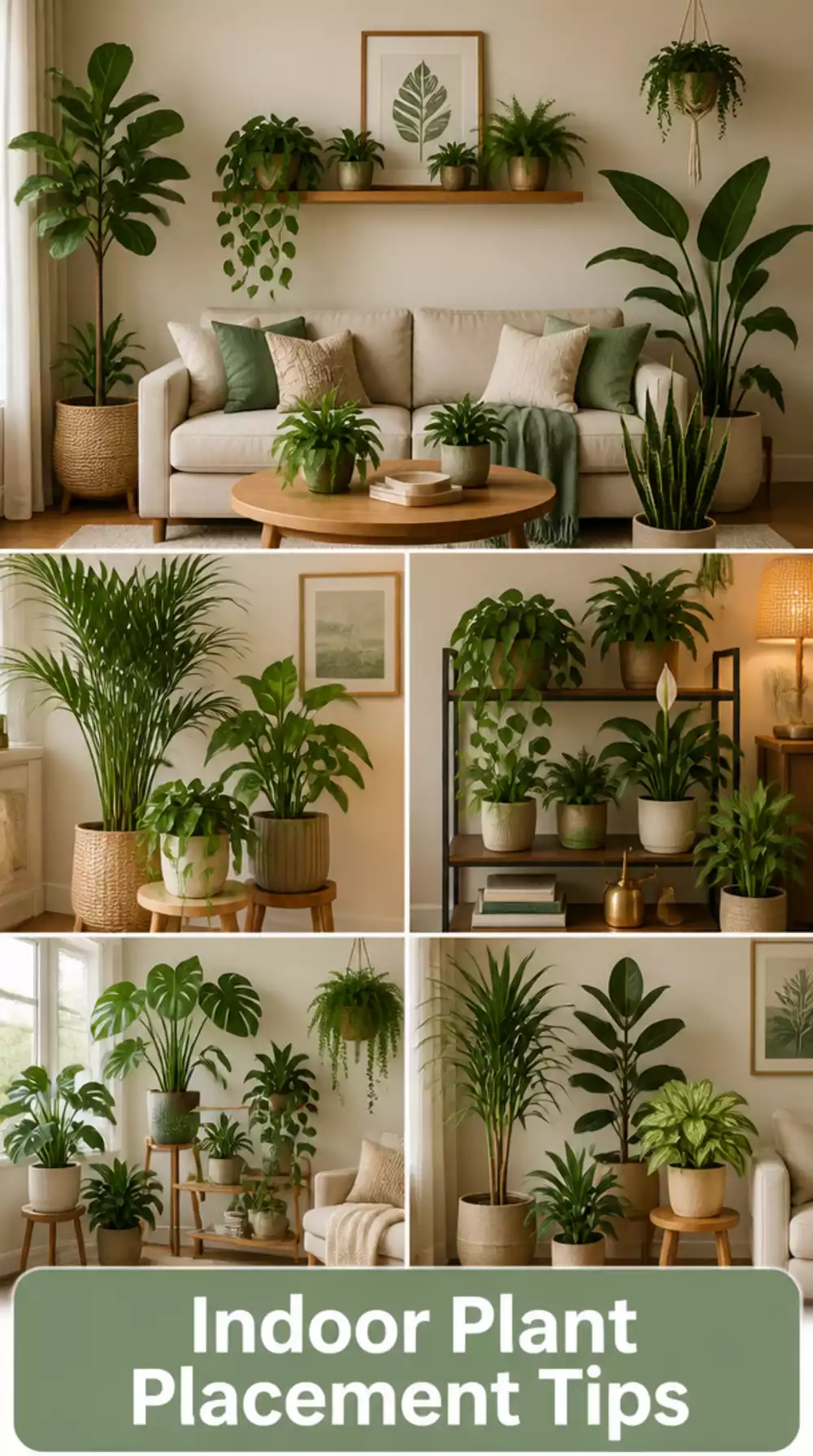 The Indoor Plant Placement Trick That Makes a Living Room Feel Like a Sanctuary