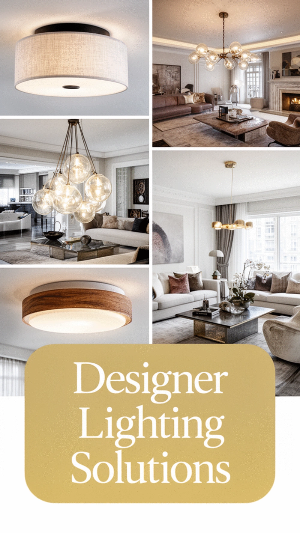 The Lighting Upgrade Designers Always Use in a Luxury Living Room
