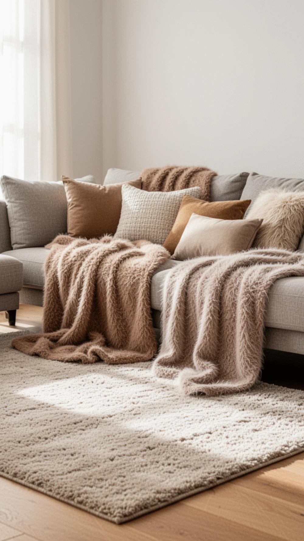 Layer Textures for a Cozy Living Room: 5 Must-Have Ideas
