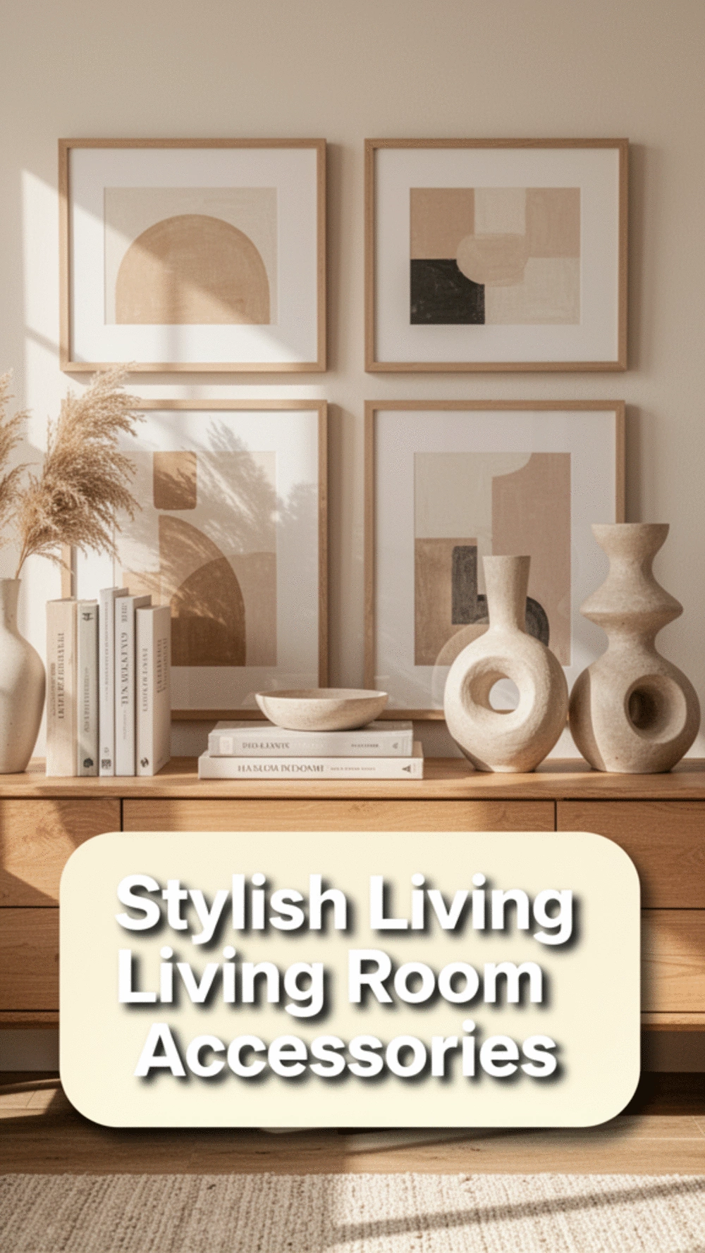 Elevate your living room decor with purposeful accessories that shine