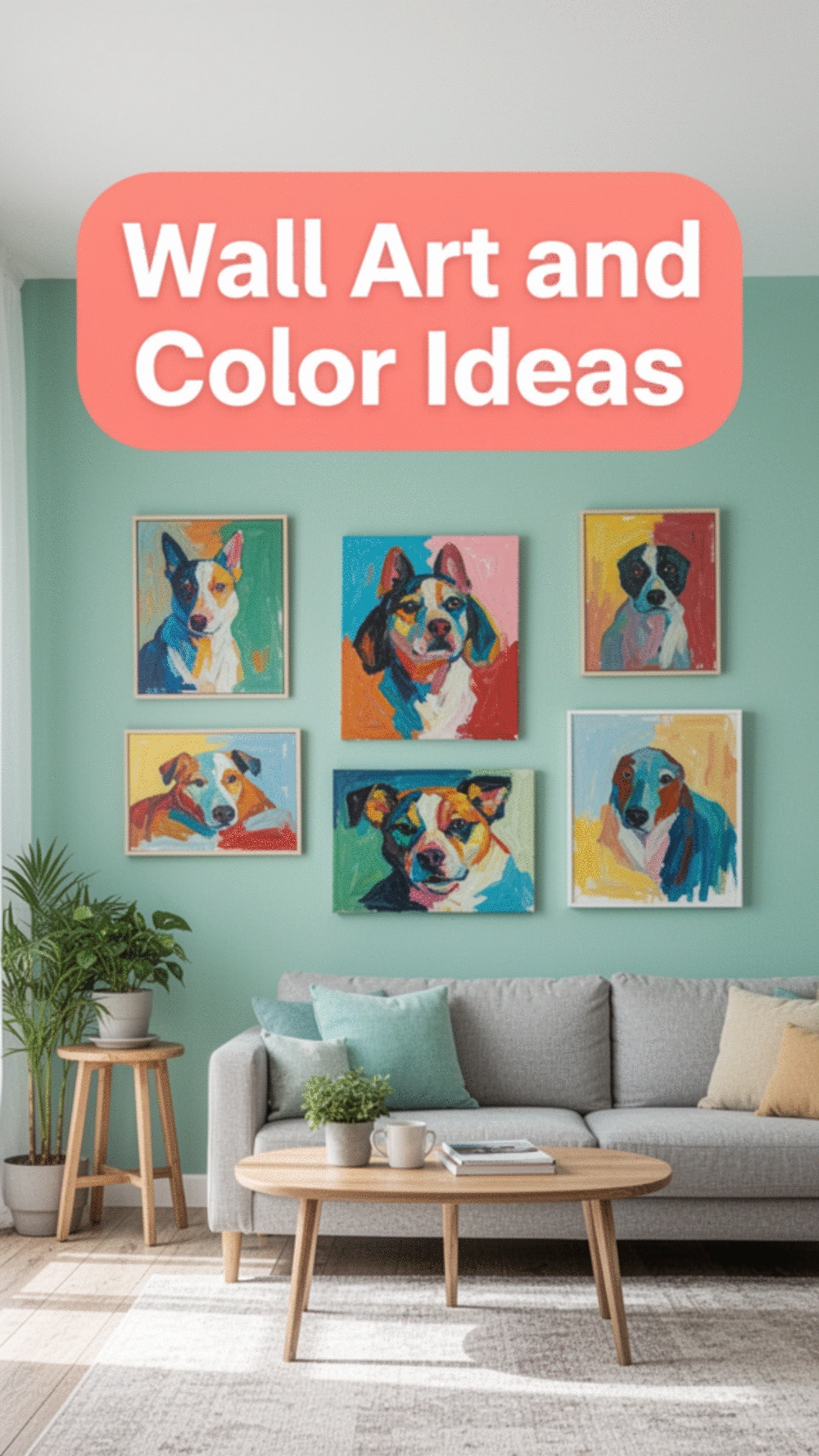 Transform Your Living Space with Vibrant Wall Art and Color
