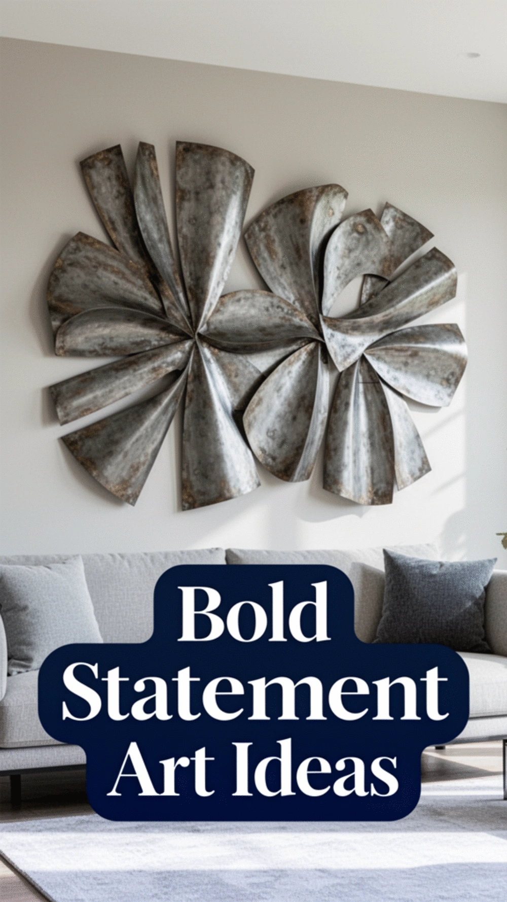 Stunning Statement Pieces for Living Room Wall Art: 3 Inspiring Ideas