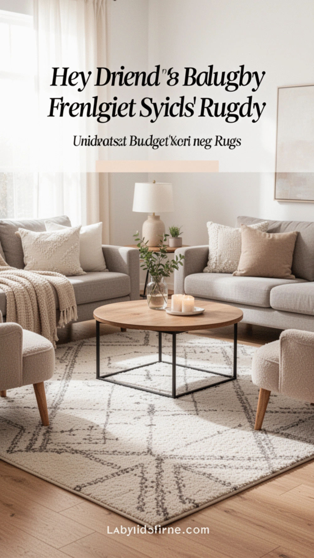 5 Budget-Friendly Living Room Rugs That Look Stunning