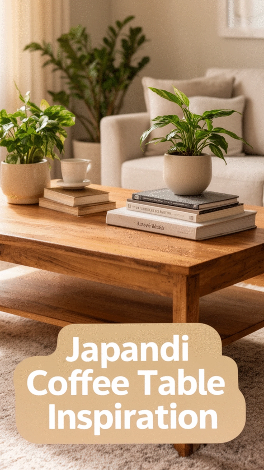 Why a Low Wooden Coffee Table Is the Foundation of Every Japandi Living Room