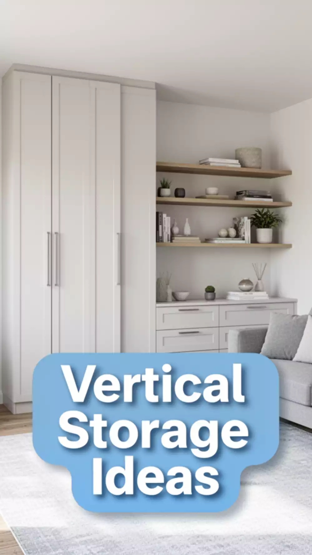 Maximize Space with Vertical Storage Solutions for Small Living Rooms