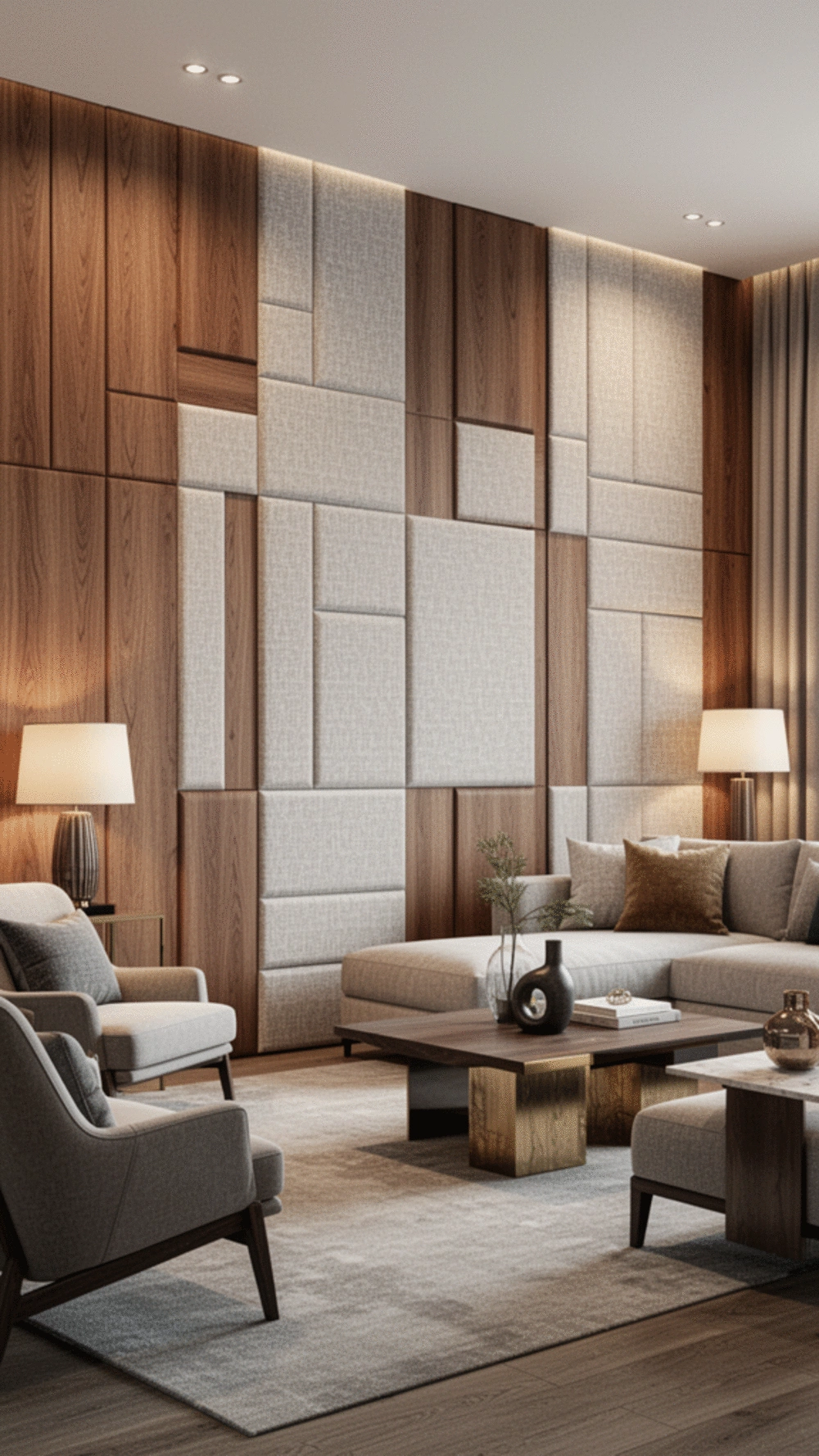 Transform Your Living Room with Textured Wall Panels: 5 Unique Ideas
