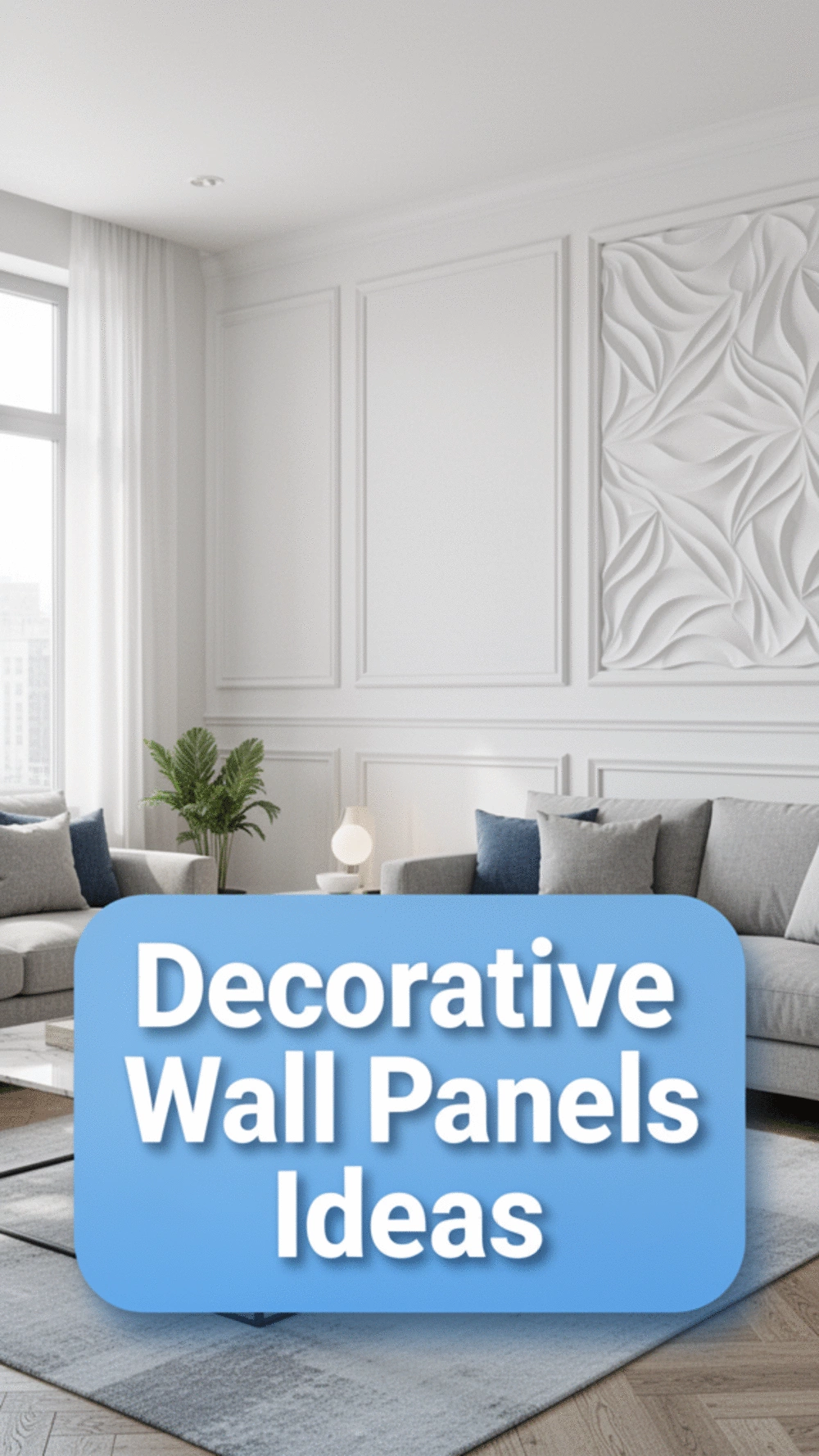 Transform Your Living Room: 5 Stunning Decorative Wall Panels Ideas