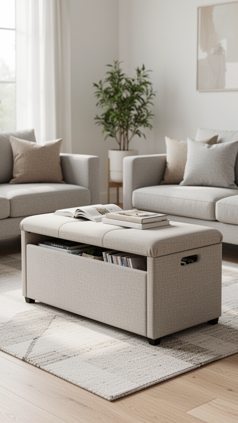 Smart Storage Solutions for Living Room: 5 Space-Saving Ideas