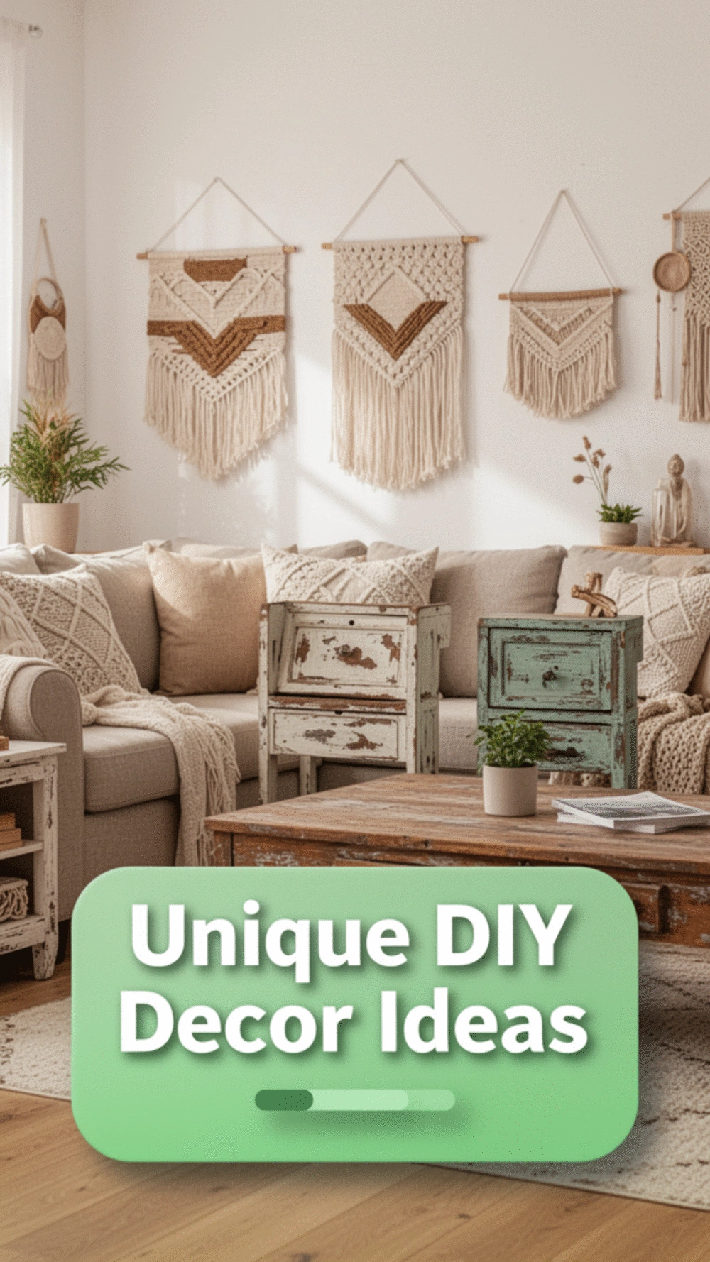 Discover Creative DIY Decor Projects for Your Living Room
