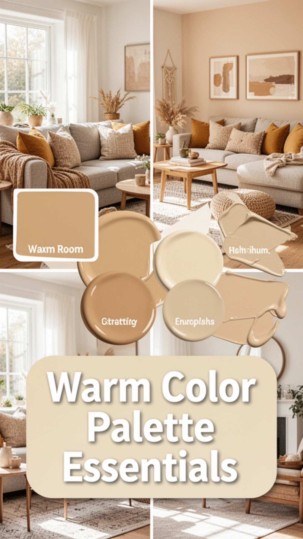 Warm Color Palette Ideas for a Cozy Living Room