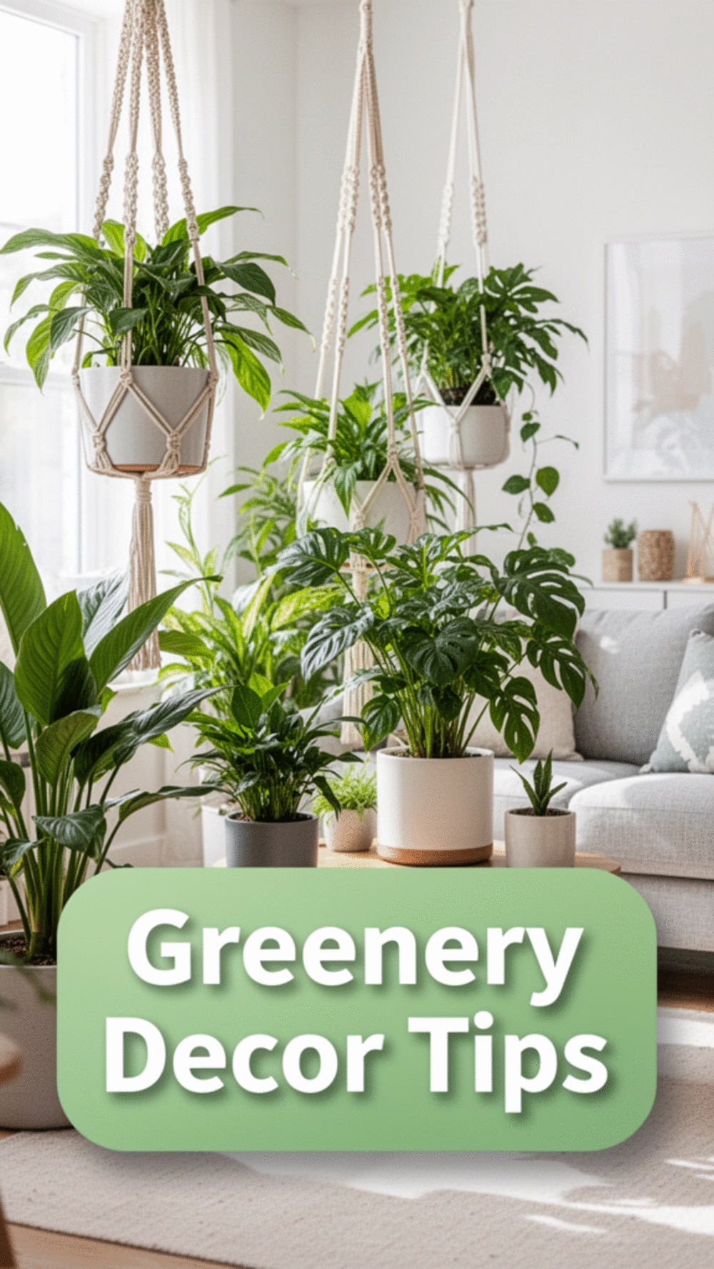 Easy Ways to Incorporate Greenery and Nature in Your Living Room