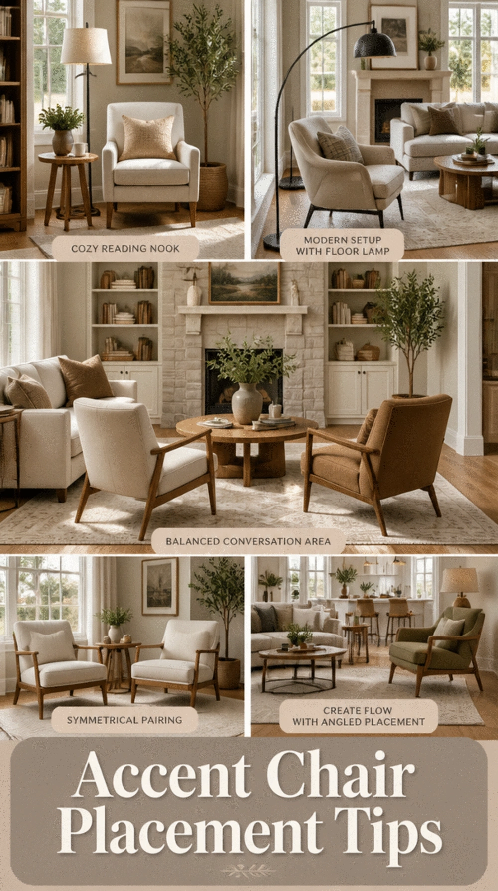 The Accent Chair Placement Trick That Makes a Living Room Feel Complete