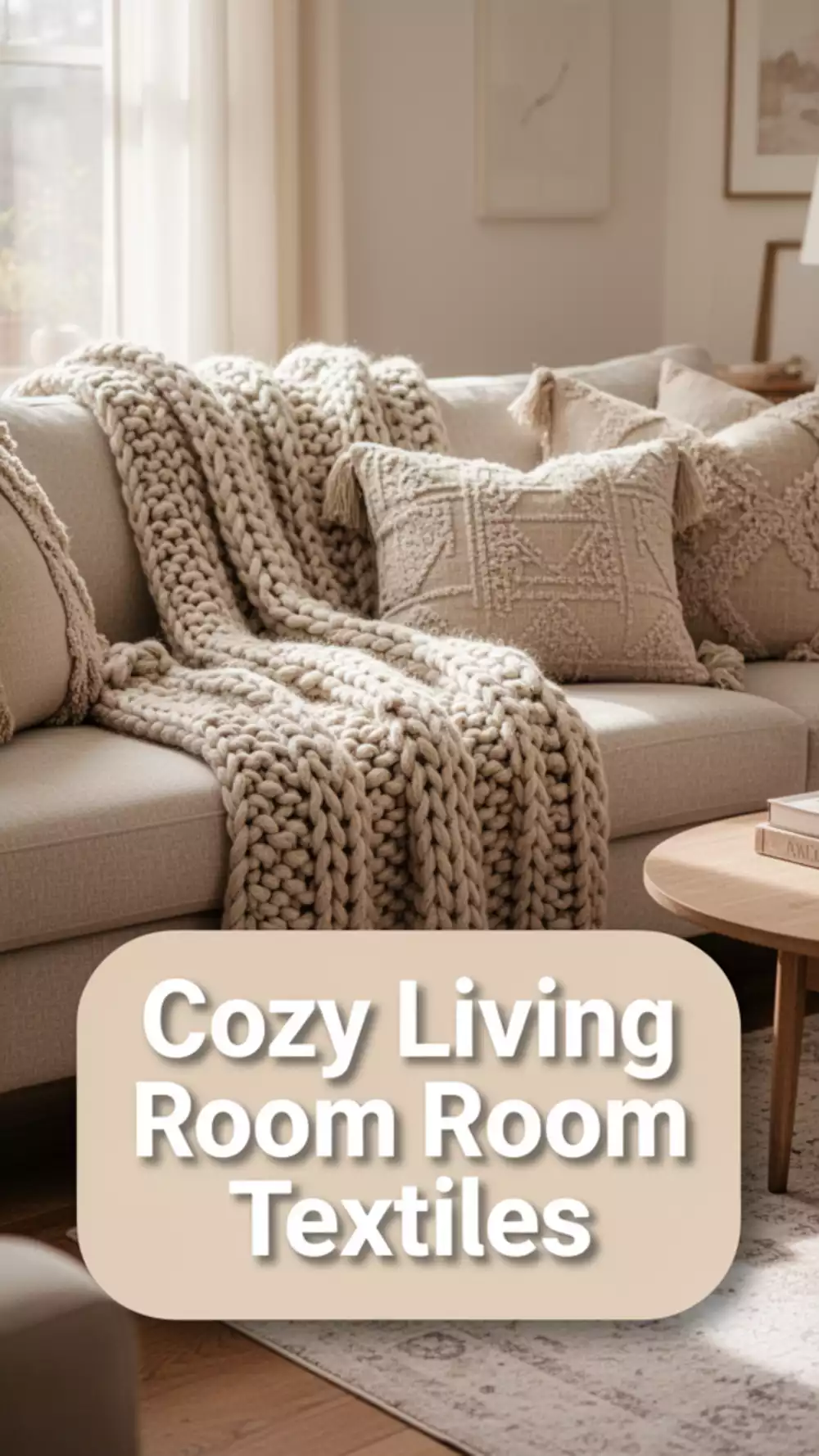 Layer Textiles for Ultimate Warmth: Cozy Living Room Ideas