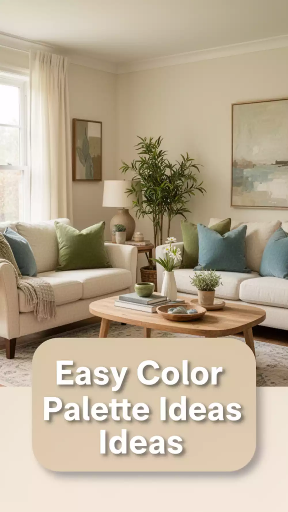 Amazing Color Palettes for Comfort in Your Living Room
