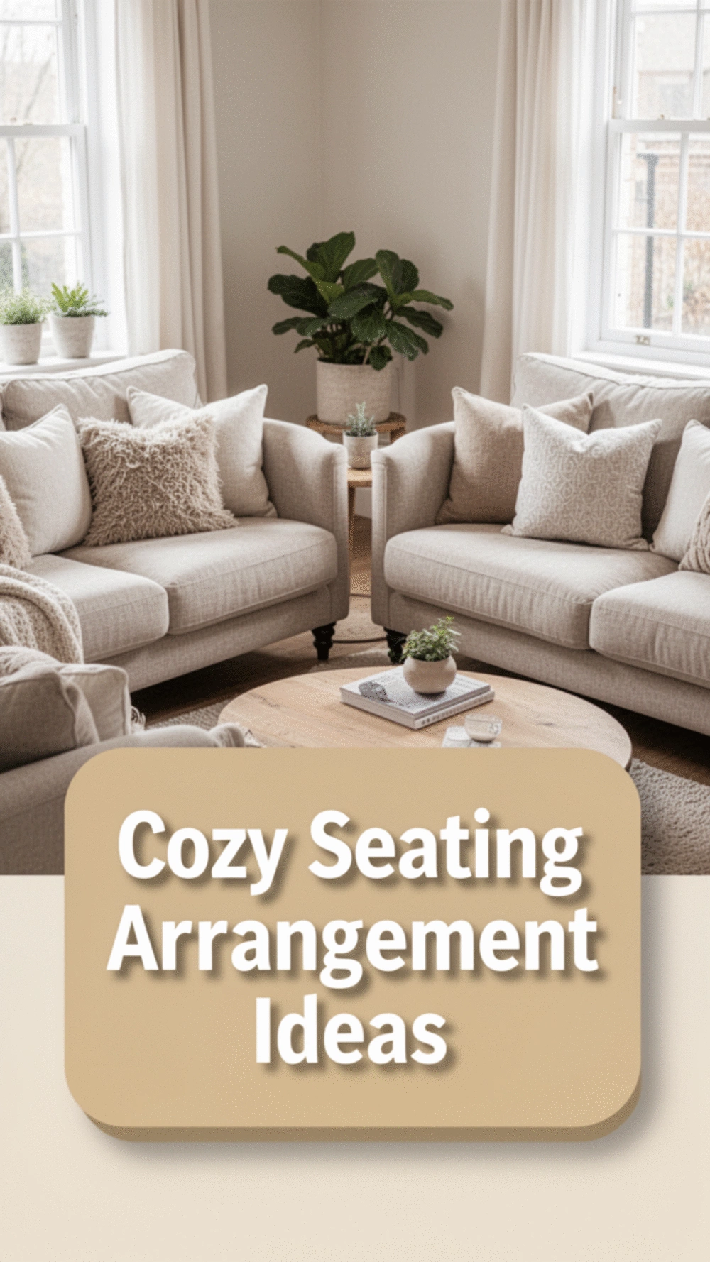 Create a Cozy Seating Arrangement: 7 Living Room Decor Ideas That Make Guests Feel Welcome